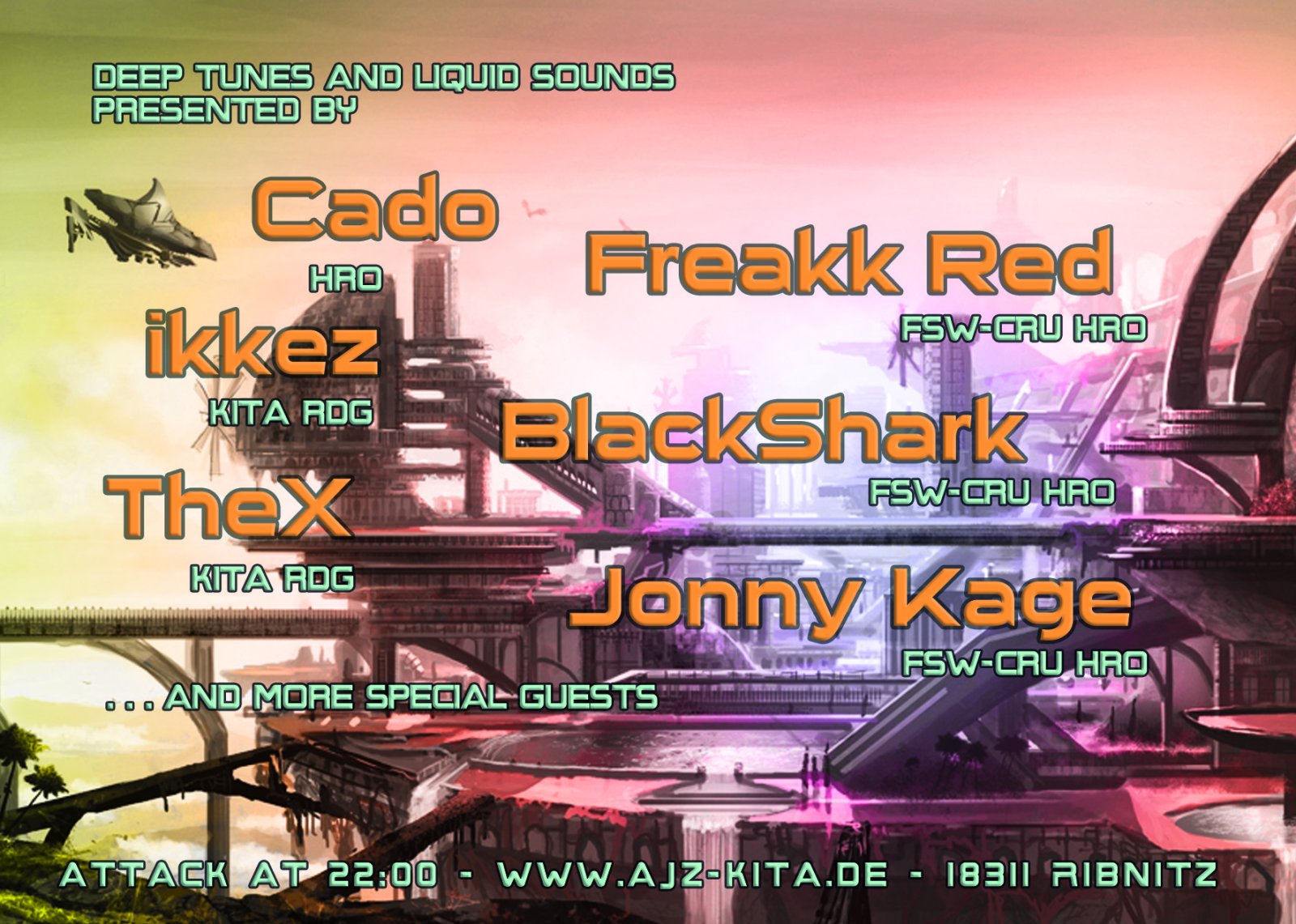 Flyer: Bass Wars — Rückseite