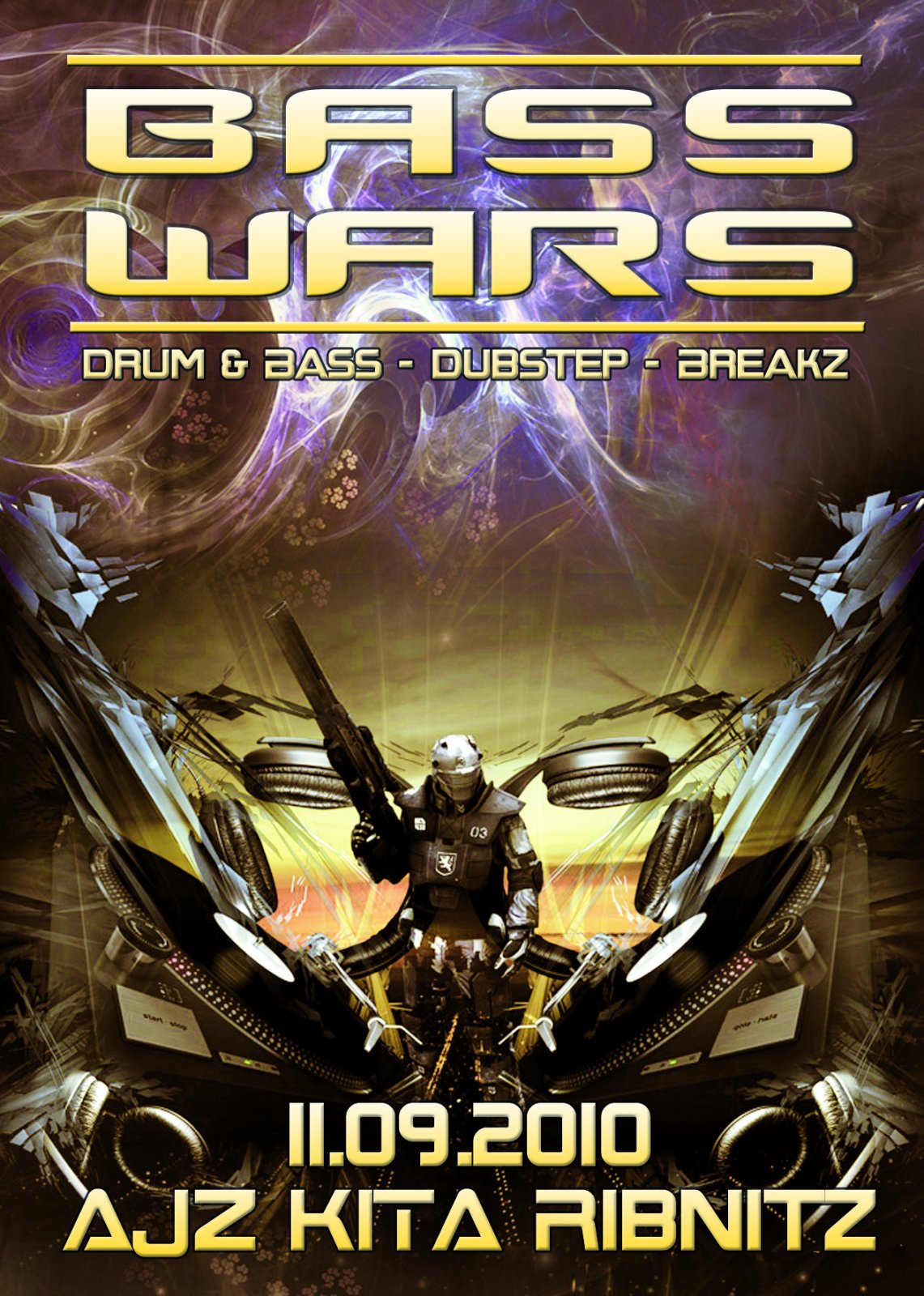 Flyer: Bass Wars (2010)