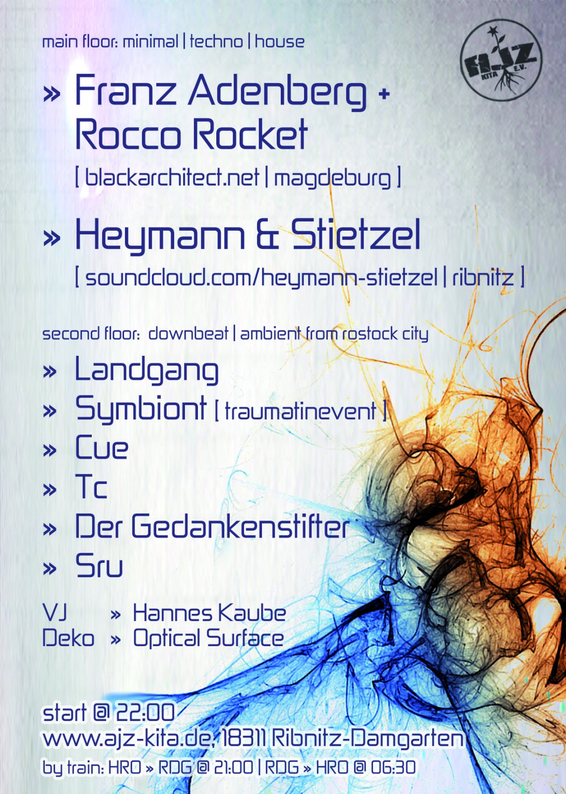 Flyer: Bionic Beats — Rückseite