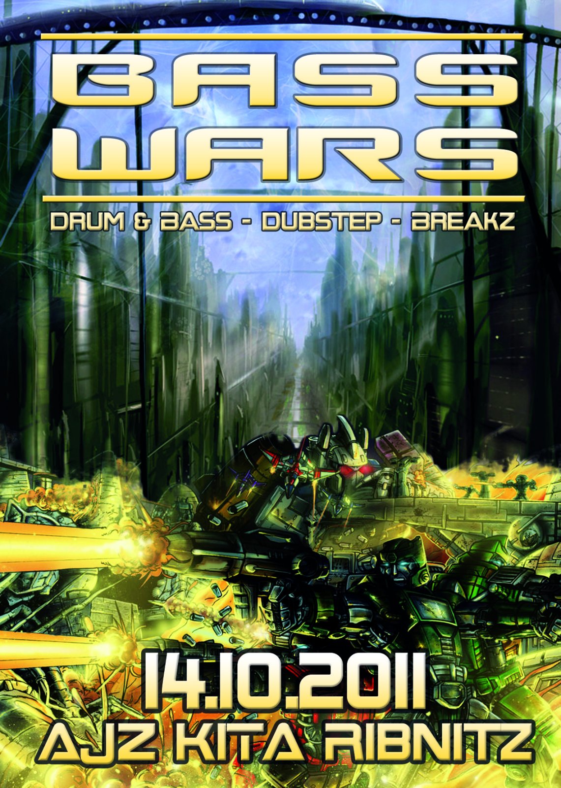 Flyer: Bass Wars